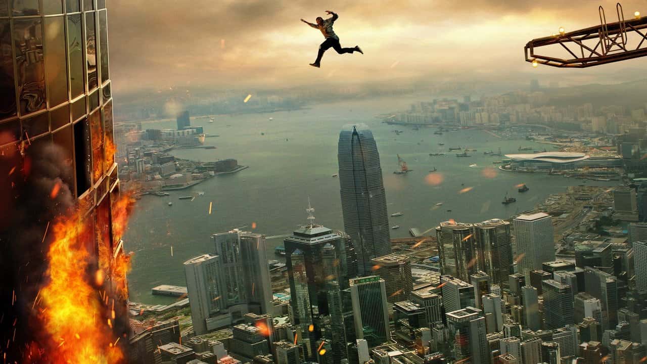 Nonton film Skyscraper (2018) subtitle indonesia streaming HD gratis
