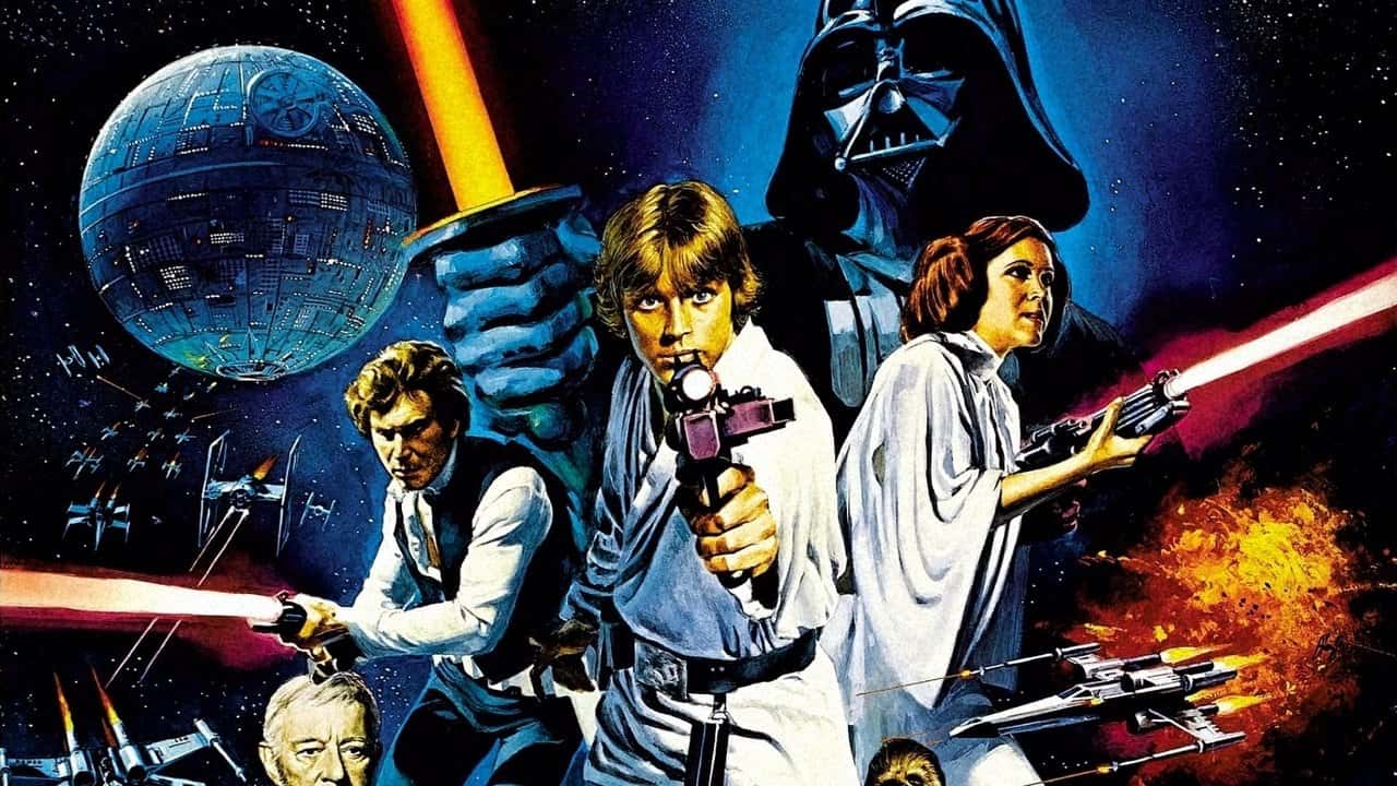 Nonton film Star Wars: Episode IV - A New Hope (1977) subtitle indonesia streaming HD gratis
