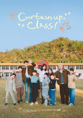 Poster Film Curtain Up, Class! (2026) Sub Indo. Nonton gratis kualitas HD