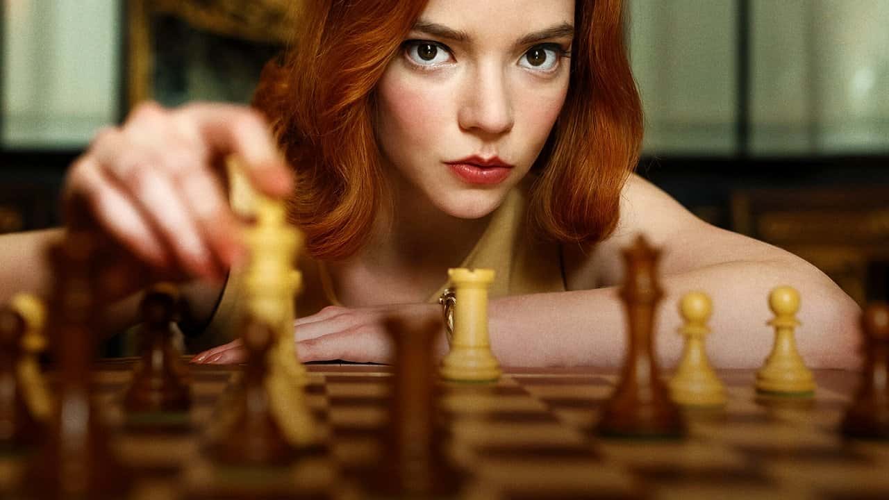 Nonton film The Queen's Gambit (2020) subtitle indonesia streaming HD gratis