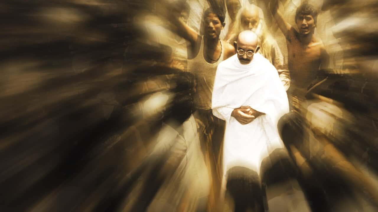 Nonton film Gandhi (1982) subtitle indonesia streaming HD gratis