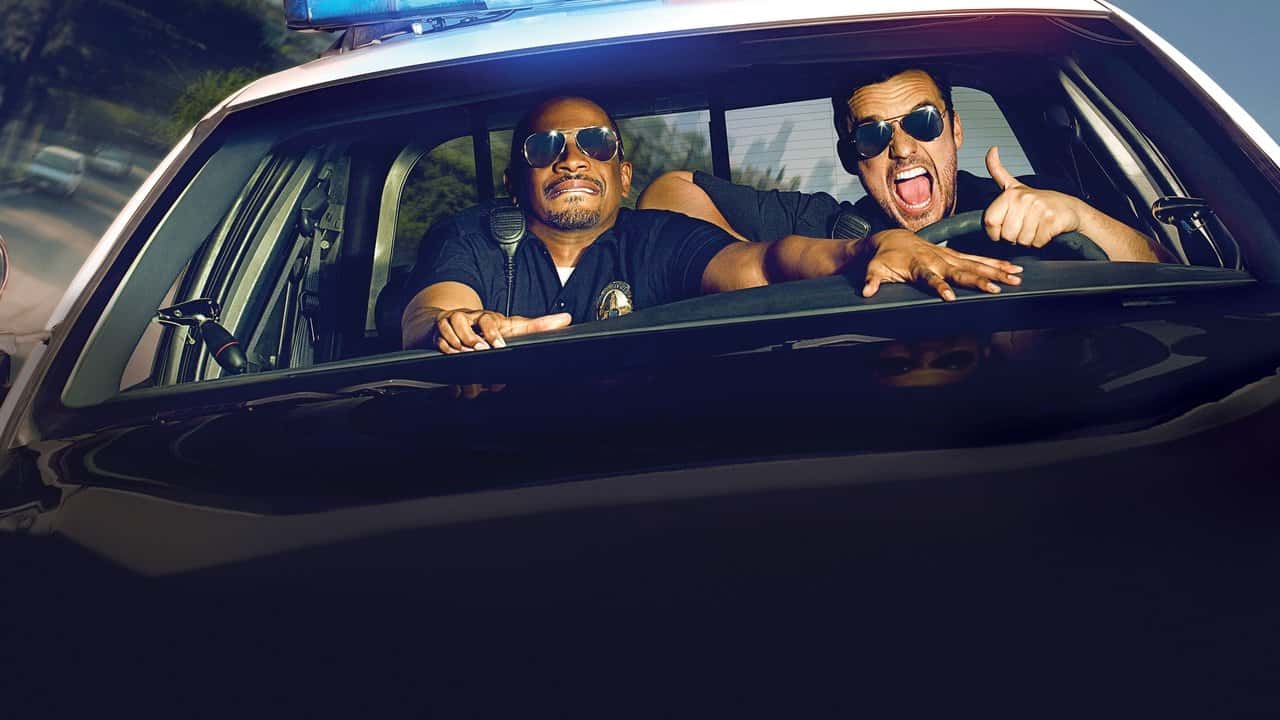 Nonton film Let's Be Cops (2014) subtitle indonesia streaming HD gratis